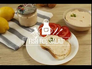 Fish Roe Salad Romanian Traditional Recipe