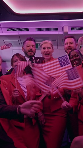 Virgin Atlantic's Inaugural Flight to Tampa Bay, Florida