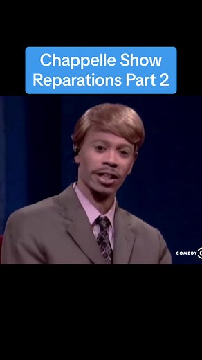 Chappelle Show Reparations Part 2 Follow for more daily funny content! #chappelleshow #chappelle #davechappelle #foryou #comedy #funny #funnyvideos