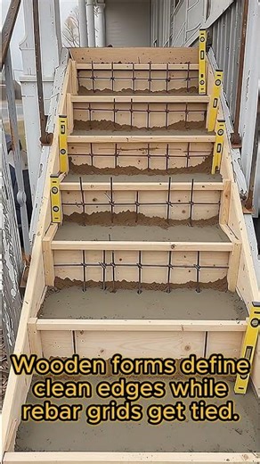 We Demolished a Crumbling Concrete Staircase and Built Polished Stone Entry Steps (Timelapse)