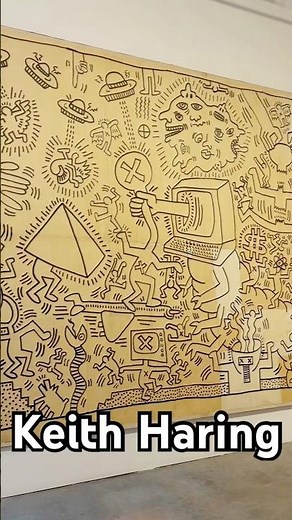 Keith Haring: A World in Motion art exhibition tour at 60 White in NYC 2026 #art