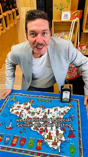 SICILIAN OLIVE OIL TASTING! Every olive oil tells a different story — from the sun-kissed hills of Sicily to your table 🇮🇹✨ This Saturday 18/10 from 11am, join us for a Sicilian Olive Oil Tasting and discover a few of our finest selections 🫒 Taste the difference, learn the stories behind each bottle, and find your favourite — bold, delicate, or fruity, there’s one for everyone 💛 See you Saturday for a little trip to Sicily, right here in the shop! 🇮🇹🌿 #SicilianOliveOil #TasteOfSicily #oli