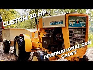 My Custom 1967 Cub Cadet 71! HUGE power upgrade!!