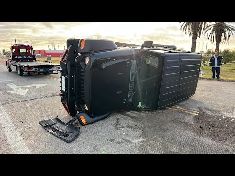 Jeep Wrangler ROLLOVER!!