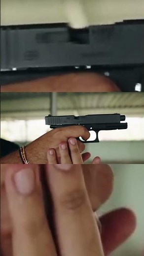 Target Practice with Glock 17 Gen 4 Airsoft Gun #shorts