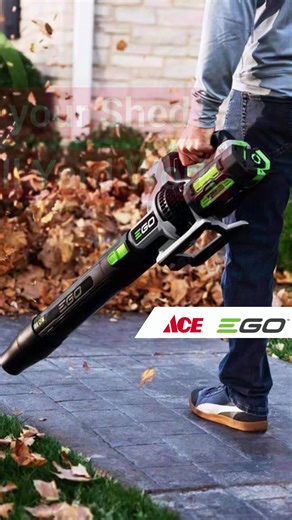 Your most productive yard work this fall starts with the power of EGO™ at Ace. Stock up on tools and save today! | Ace Hardware