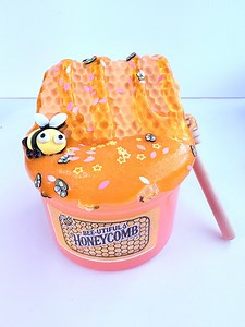 Slime DIY Slime Kit Bee-utiful Honeycomb Clay Slime Sensory Play Toy Stress Relief ASMR Gift for Kids Gift for Adult Fun Craft Activity - Etsy