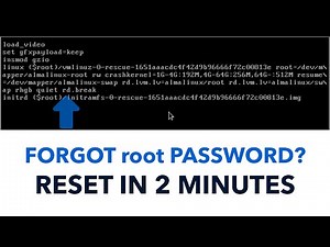 How to reset the root password on RHEL, AlmaLinux, RockyLinux and other Linux distributions - Guide