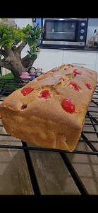 Delicious Cherry Loaf Cake | Tine's Homemade foods