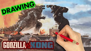 How To Draw Godzilla Vs Kong