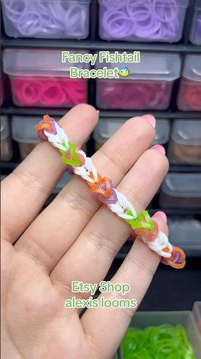 Rainbow Loom Fancy Fishtail Bracelet🐠✨