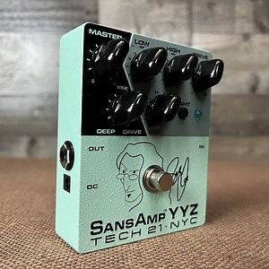 Tech 21 Geddy Lee YYZ Signature SansAmp Bass Drive | Reverb