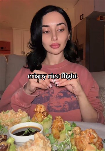 Crispy Rice Recipe with Layl's Background