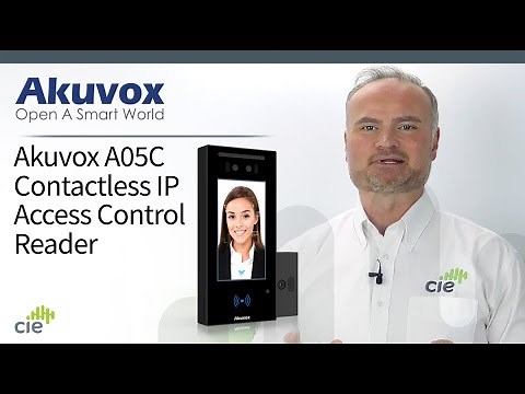 Akuvox A05C IP Access Control Reader with contactless authentication
