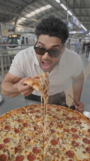 World’s Largest 5 Feet Pizza 🍕 Impossible Challenge!