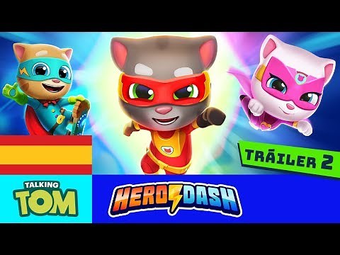 🦸⚡ SE BUSCAN HÉROES 🦸⚡ Talking Tom Hero Dash (Tráiler oficial 2)