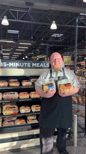 Check out our new two person 15-Minute Meal Kits! Available in our Mealtime case! Get yours today, only at your Eau Claire Hy-Vee 🛒 | Hy-Vee - Eau Claire, WI