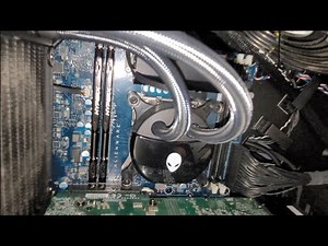 DELL Alienware Area 51 Area-51 R4 R5 Disassembly Quick Look Inside RAM SSD Connectors Info