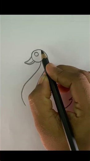 Top Artist Reveals EASY Duck Drawing Techniques for Kids #shorts #drawing #art