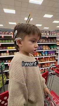 Chaotic Shopping with My Deaf Son!!! #shorts