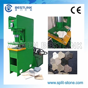 [Hot Item] Hydraulic Stone Stamping Machine for Recycling Waste Stone Tiles