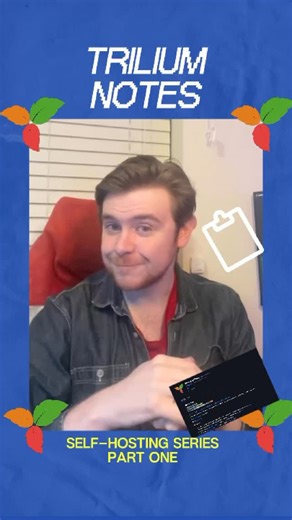 Seb S’s - Code and stuff | Are you spending £10 a month on tools like Notion? 🤔 This is part one of saving you money with self-hosting. Today it’s Trilium Notes: a... | Instagram