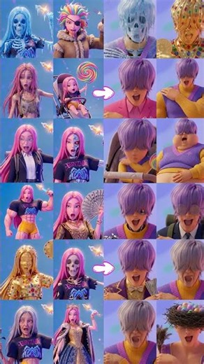 HUNTR/X "Te teh té aduaduh"#Z•#유백합