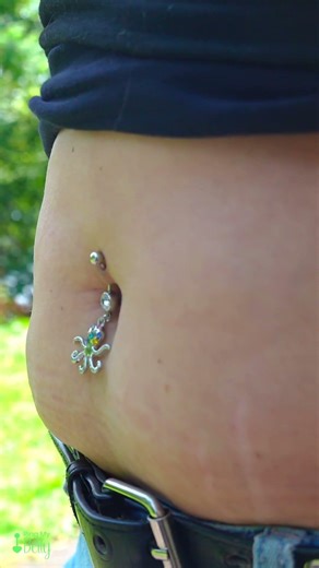 The CUTEST Octopus Belly Ring 🐙 #bellyring #jewelry #piercing #octopus
