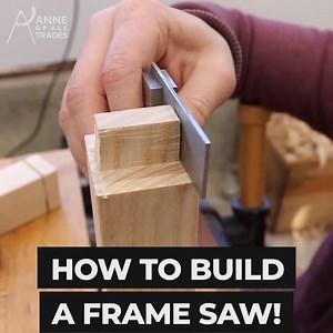 403K views · 440 reactions | Roubo Frame Saw Build! | Anne of All Trades | Facebook