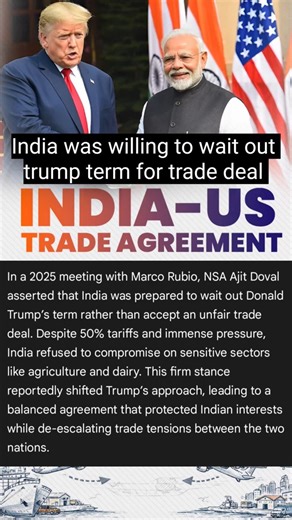 India US Trade deal #youtubeshorts #trending #viral