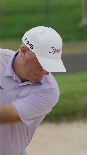 Padraig Harrington and Stewart Cink will again share the final group of the U.S. Senior Open.