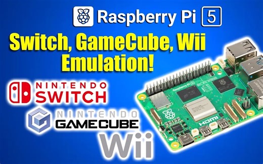 【性能实测】树莓派5上运行 Switch/Wii 游戏，Yuzu 和 Dolphin 兼容性到底如何？