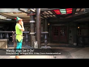 Wendy Darling Singing "Let It Go" from Disney's Frozen!
