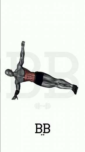Side Plank Reach Through (ABS & OBLIQUES): Build Rotational Core Strength! 💪