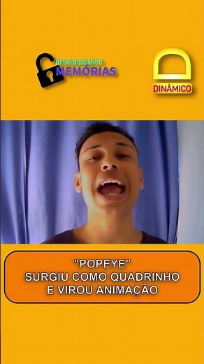 POPEYE - SURGIU COMO QUADRINHO E DEPOIS VIROU ANIMAÇÃO | DESBLOQUEANDO MEMÓRIAS #desenhosantigos