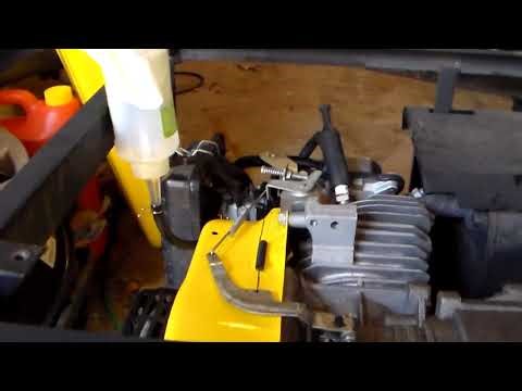 Champion Generator 1st start after service