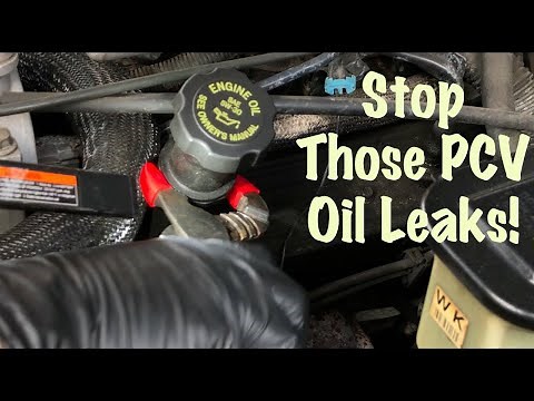 1992 - 2007 GM Truck Van Engine Valve Cover Emission Pipes & Grommets Oil Leak Repairs (Chevy & GMC)