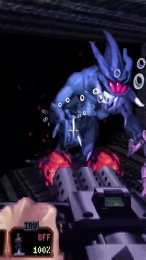 Duke defeats the Alien Queen! (Duke Nukem 3D: 20th Anniversary World Tour)