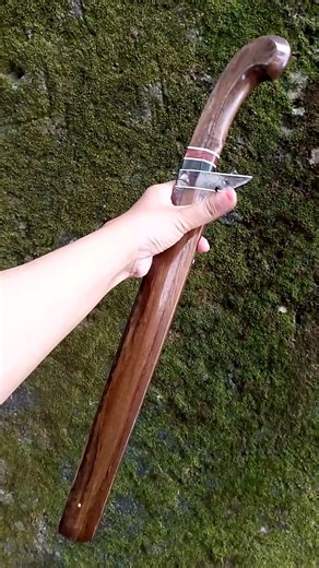 golok full kayu Johar,dengan bahan bilah baja per,,dengan panjang bilah 30 cm #golokgalonggong