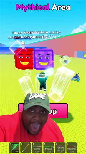 I STOLE A SECRET LUCKY BLOCK 😱 Roblox Tsunami Escape Brainrot