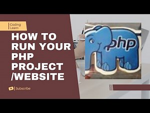 how to run your php project/ website on localhost using xampp