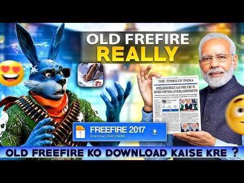 FREE FIRE PRIVATE SERVER KEY 🔥 | DOWNLOAD OLD FREE FIRE WITH KEY 2026 | OLD FF KEY GUIDE