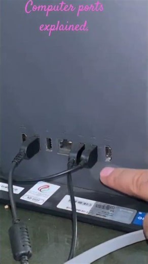 PC Ports Explained | Types of Computer Ports and Their Uses | #computershorts #techshorts