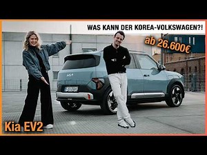 Kia EV2 im Test (2026) DER Korea-Volkswagen ab 26.600€?! Fahrbericht | Review | Innenraum | Preis
