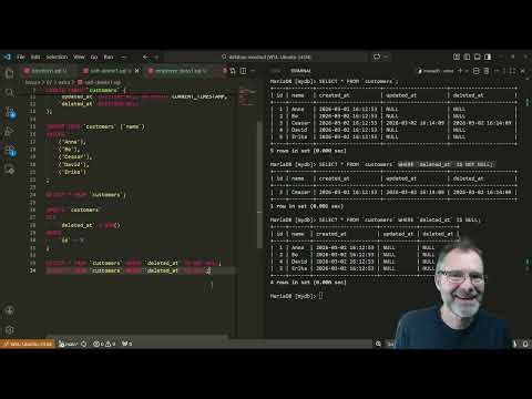 [databas] kmom07 (2 av 2) - SQL extra övning med self join, soft delete, LOAD DATA INFILE