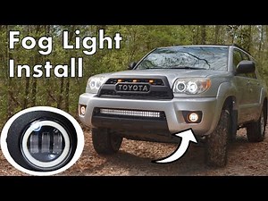 How to Install Toyota 4Runner Halo Fog Lights (4th Gen LED Upgrade)