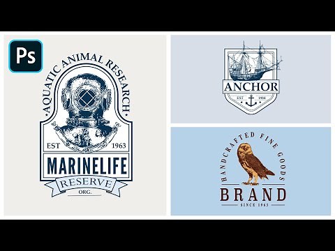 Logo Design Tutorial | Adobe Photoshop/Illustrator | Mastering Vintage | Part 1