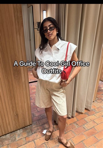 Spring workwear, but make it cool-girl coded. Save Saroop’s finds for 9-5 style inspo… Cool Workwear Outfits Cool-Girl Aesthetic Outfit Inspo