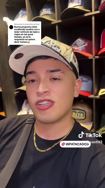 Respuesta a Axel sobre Gorras MEVO y Contenido