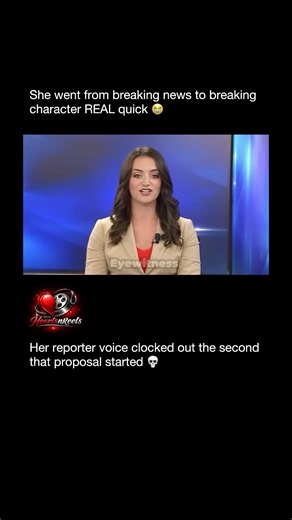 News Anchor Gets Proposed to LIVE on Air and Completely Breaks Character 😭💍